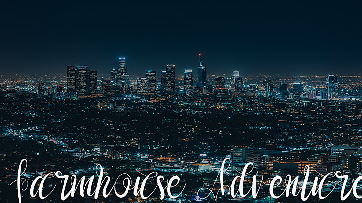 Farmhouse Adventure Font