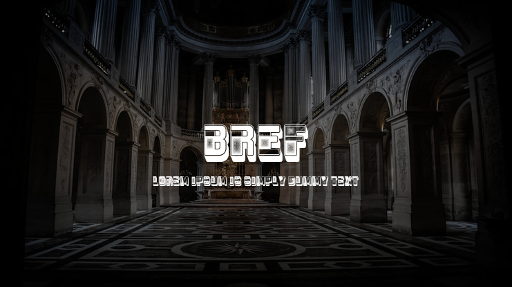 Bref Font