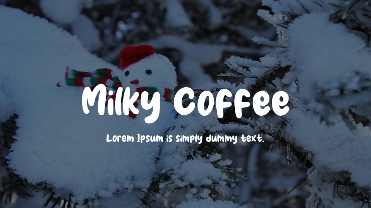 Milky Coffee Font