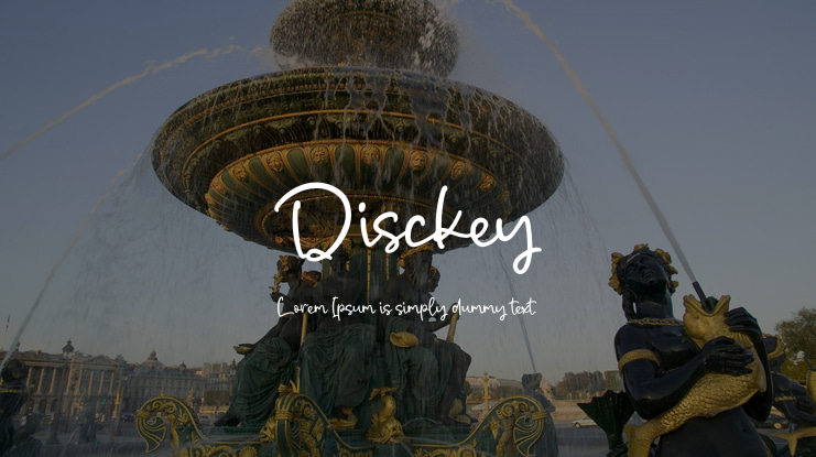 Disckey Font
