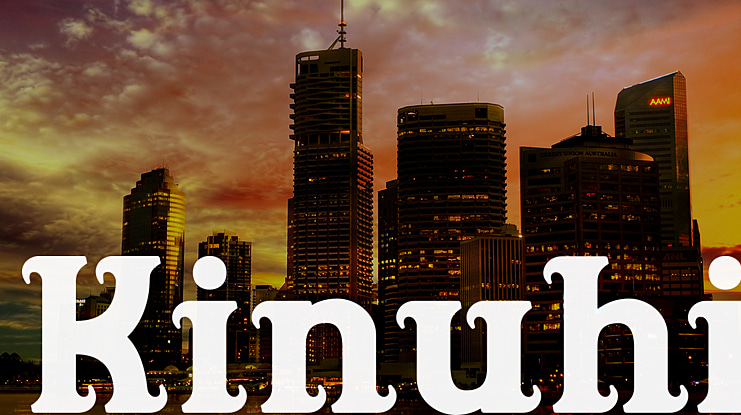 Kinuhi Font