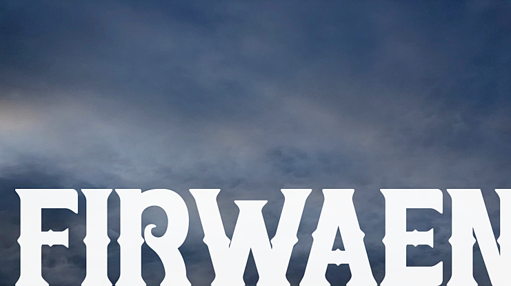 FIRWAEN Font