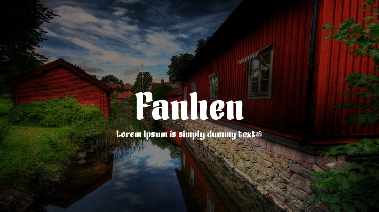 Fanhen Font