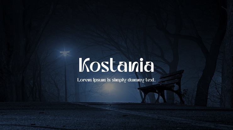 Kostania Font