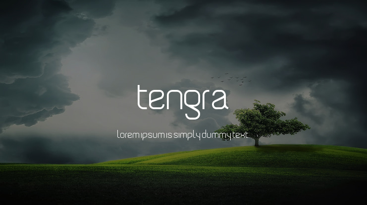 Tengra Font