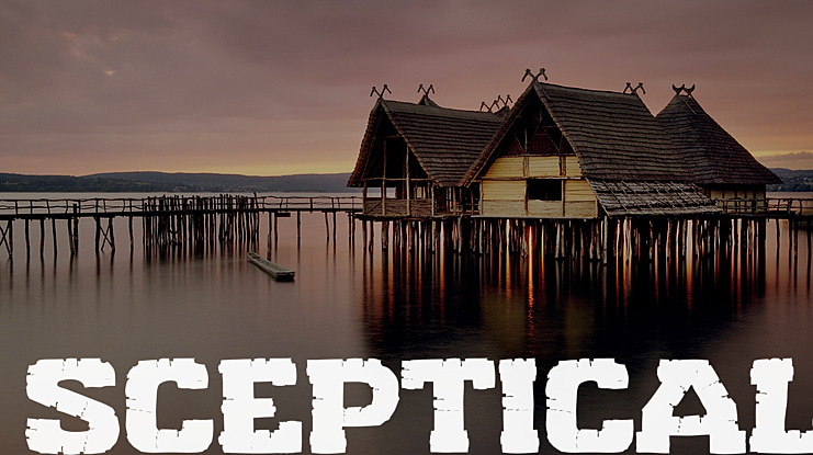 Sceptical Font