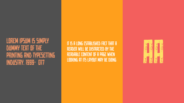 Concrete Asphalt Font