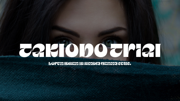Taklobo Trial Font