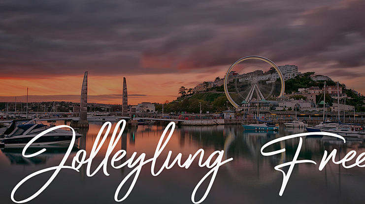 Jolleylung Free Font