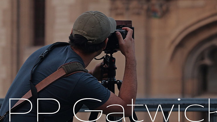PP Gatwick Font Family