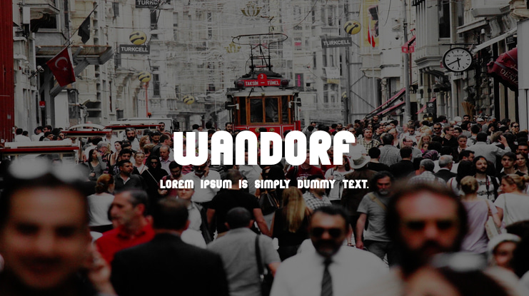 Wandorf Font