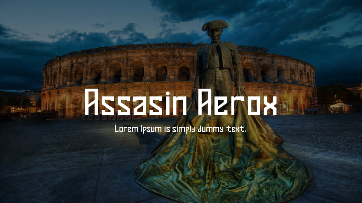 Assasin Aerox Font