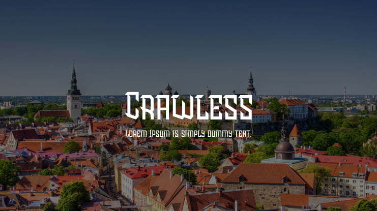 Crawless Font