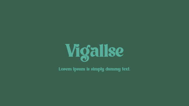 Vigallse Font