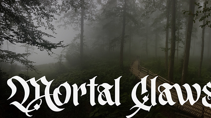 Mortal Claws Font