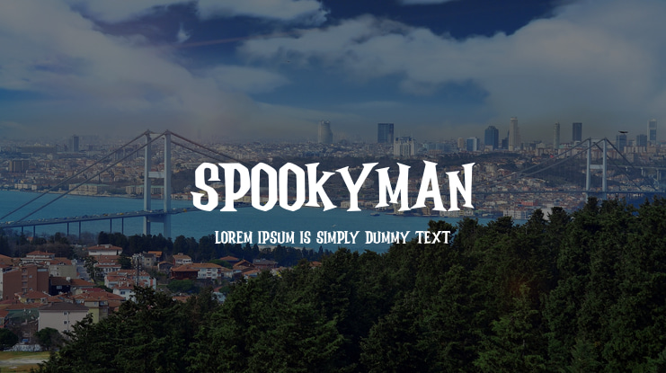 Spookyman Font