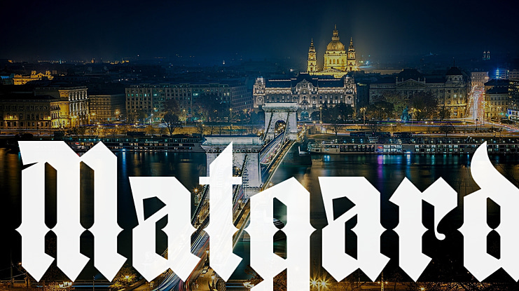 Matgard Font