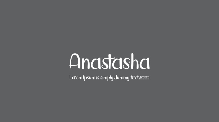Anastasha Font