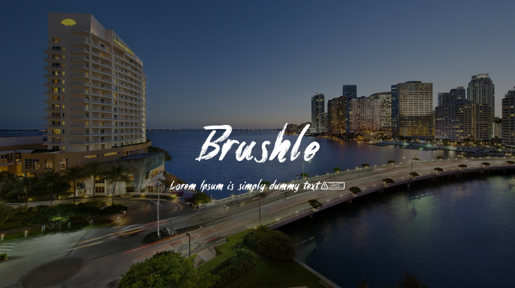Brushle Font