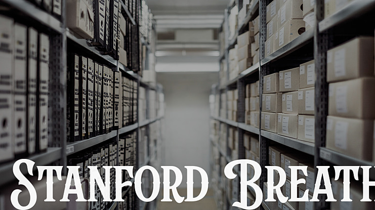 Stanford Breath Font