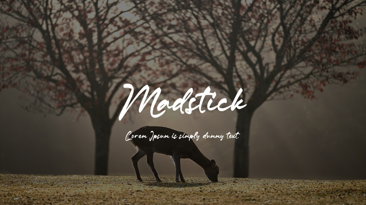 Madstick Font