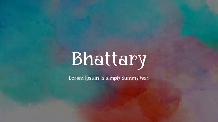 Bhattary Font Family