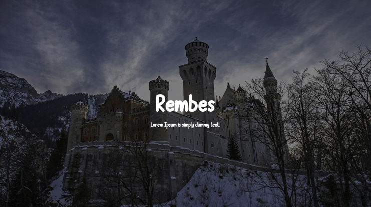 Rembes Font