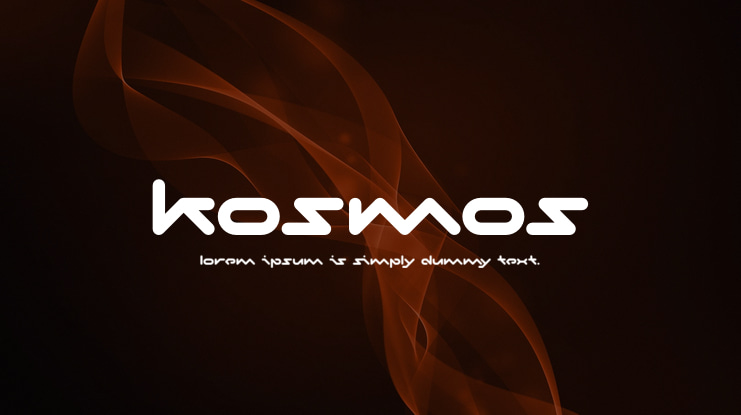 Kosmos Font