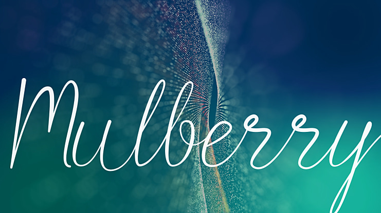 Mulberry Font