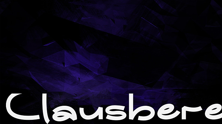 Clausbere Font Family