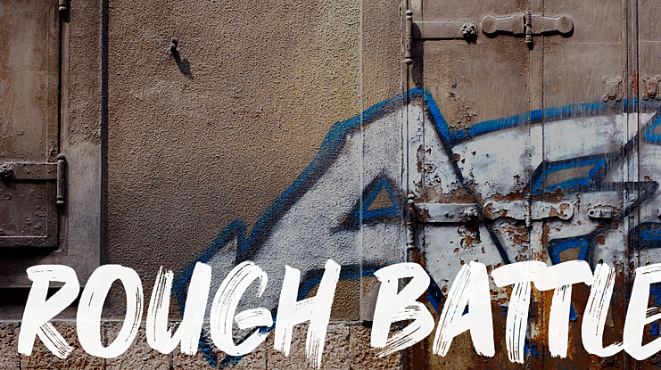 Rough Battle Font
