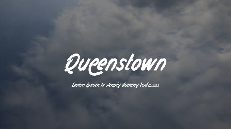 Queenstown Font