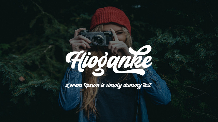 Hioganke Font