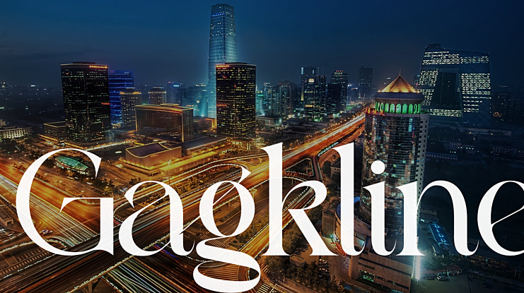 Gagkline Font