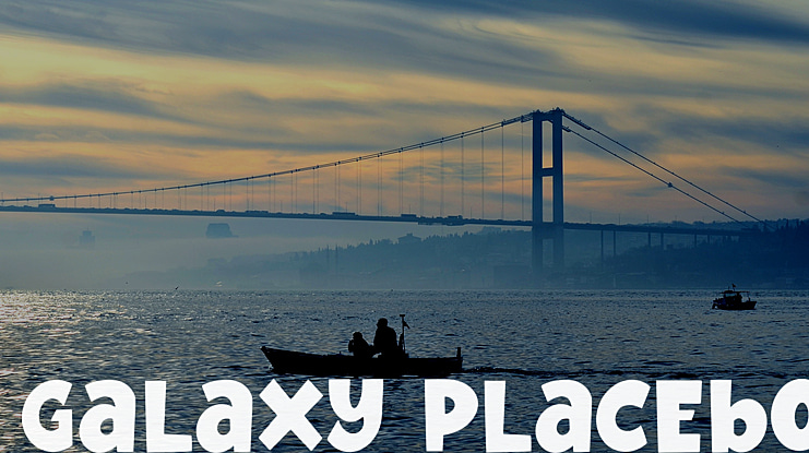 Galaxy Placebo Font