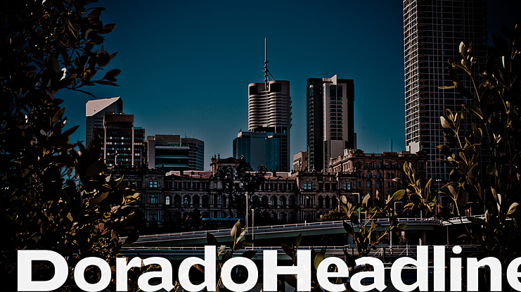 Dorado Headline Font