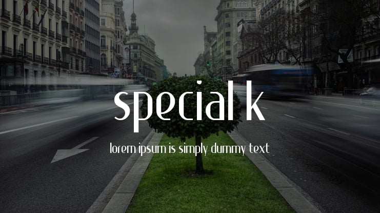 Special K Font