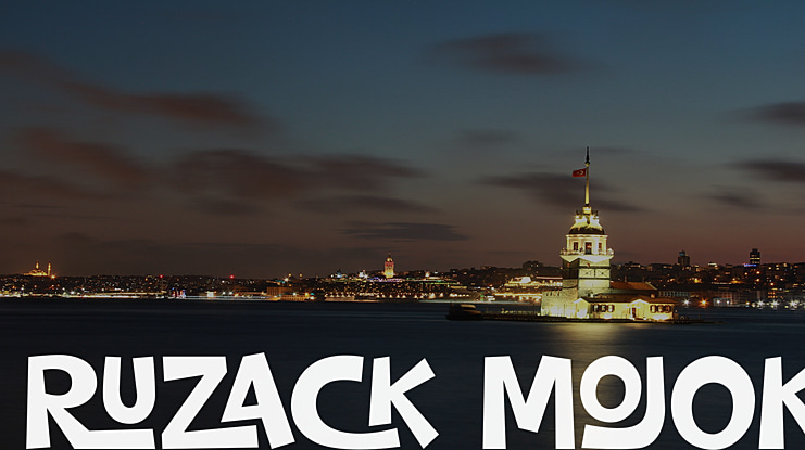 RUZACK MOJOK Font