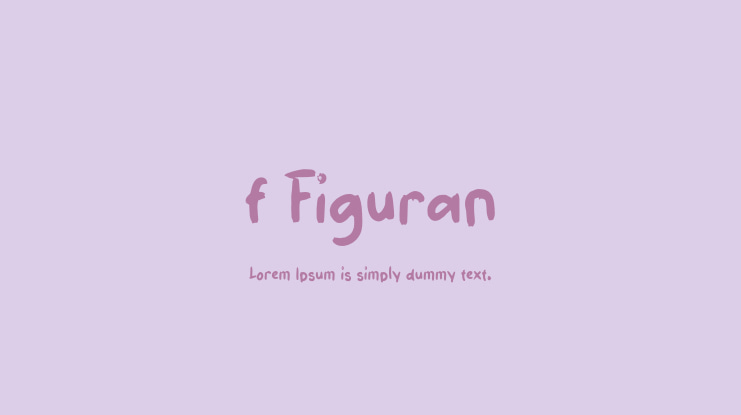 f Figuran Font