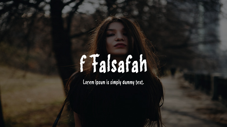 f Falsafah Font