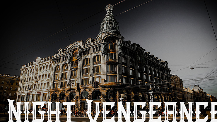 Night Vengeance Font
