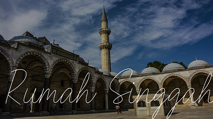 Rumah Singgah Font