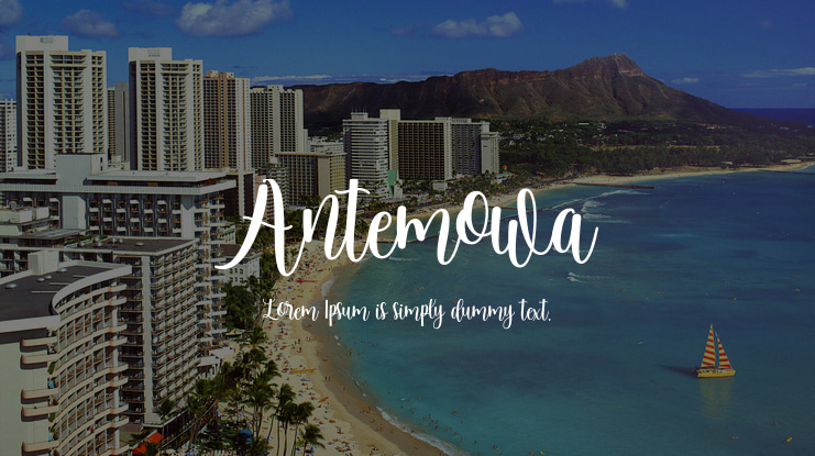 Antemowa Font