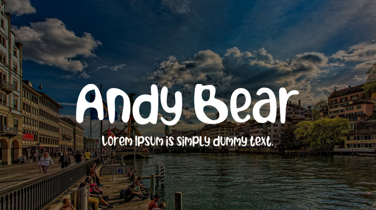 Andy Bear Font
