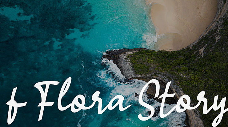 f Flora Story Font