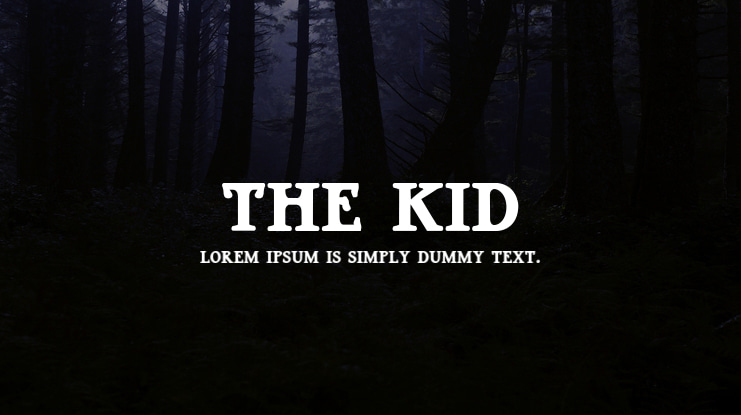 The Kid Font