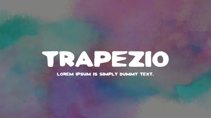 Trapezio Font