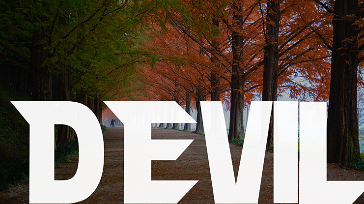 DEVIL Font