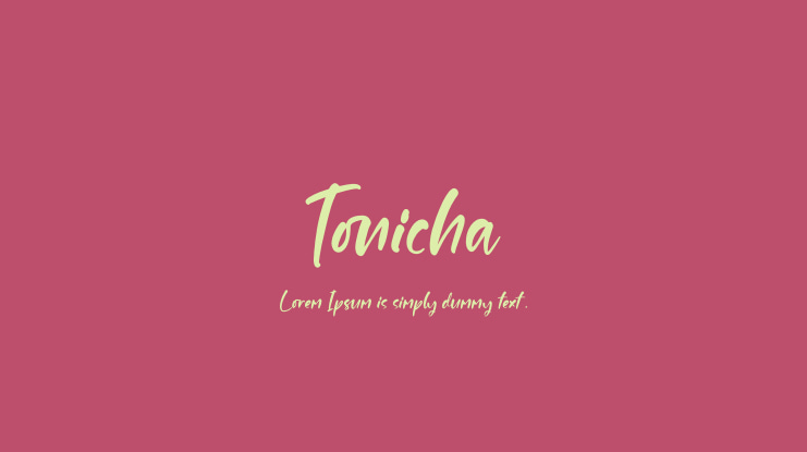 Tonicha Font