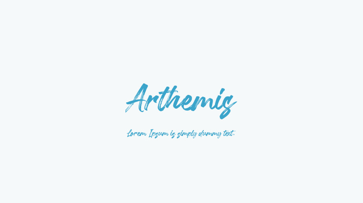 Arthemis Font